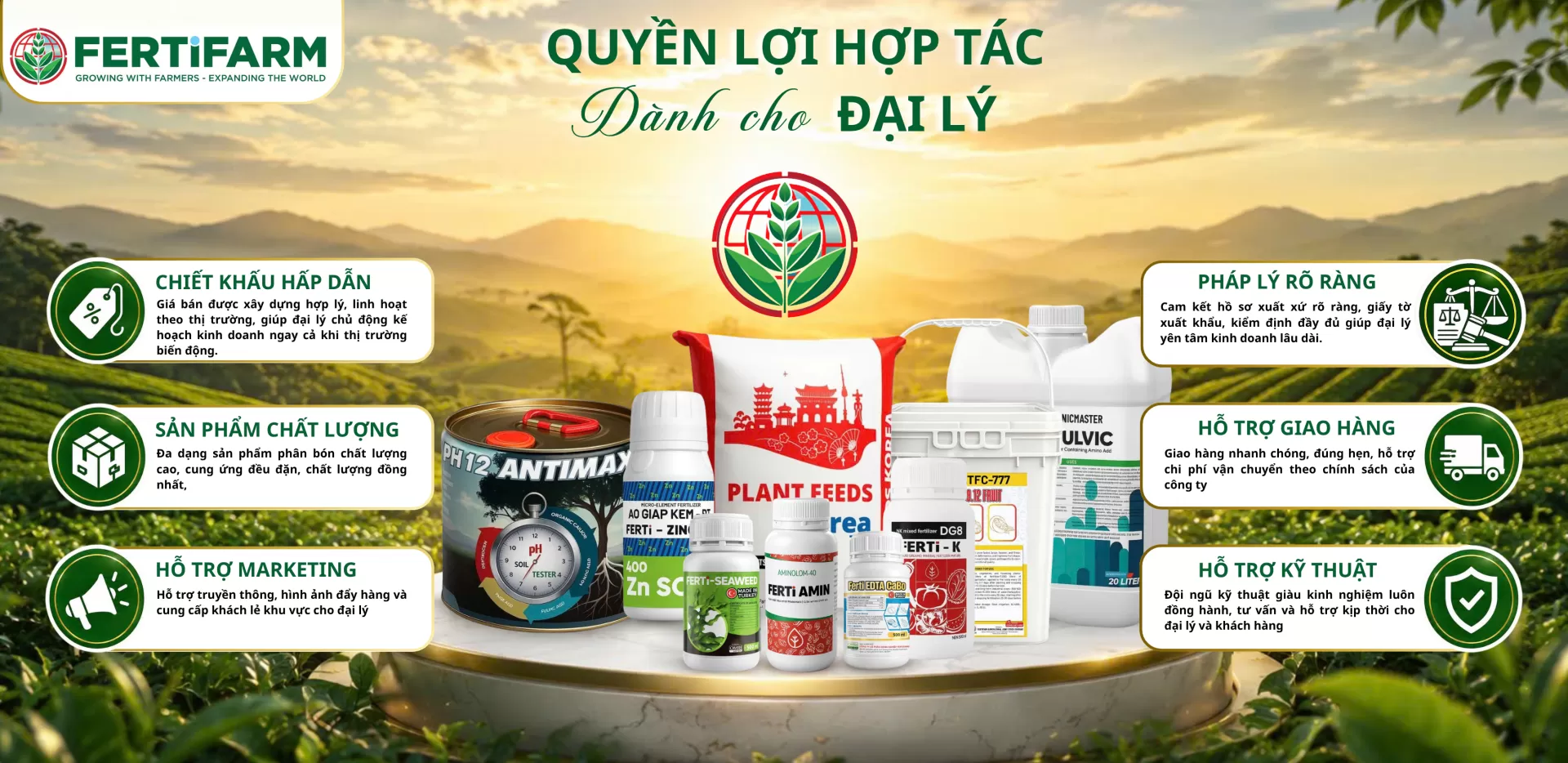 ĐỒNG HÀNG CŨNG FERTIFARM